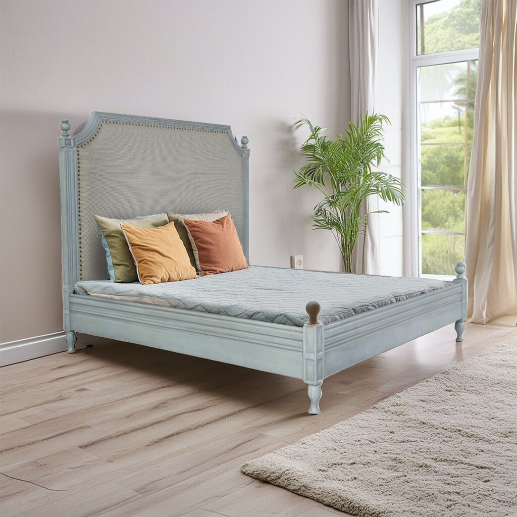 Acacia Wood Double Bed